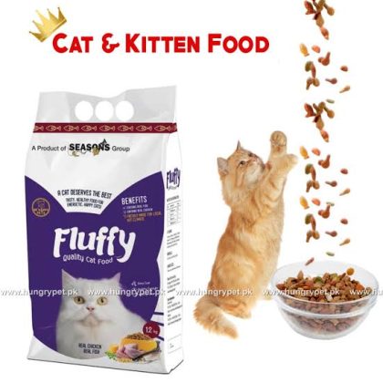 Fluffy cat 😺😺 food just RS 750